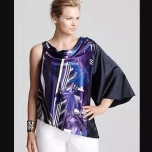 Tahari Jax Cold Shoulder. Blouse Size 2XL NWT
